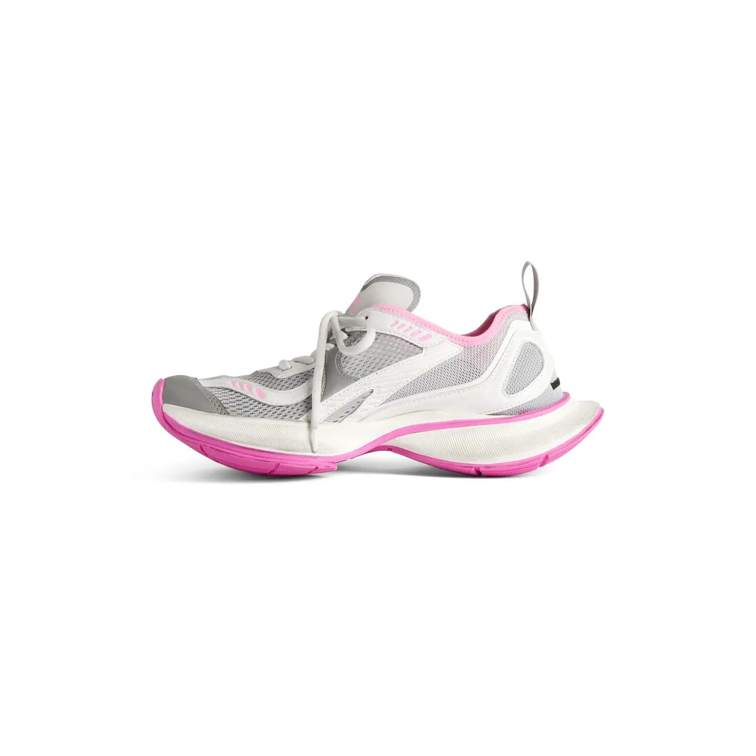      Women's Circuit Sneaker  in Grey/white/pink 