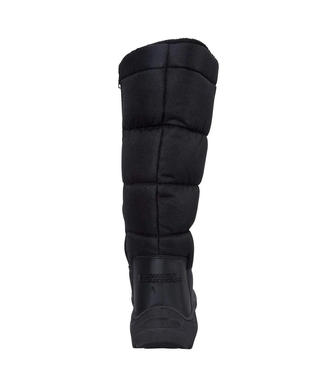 Womens/ladies icey long snow boots black Mountain Warehouse