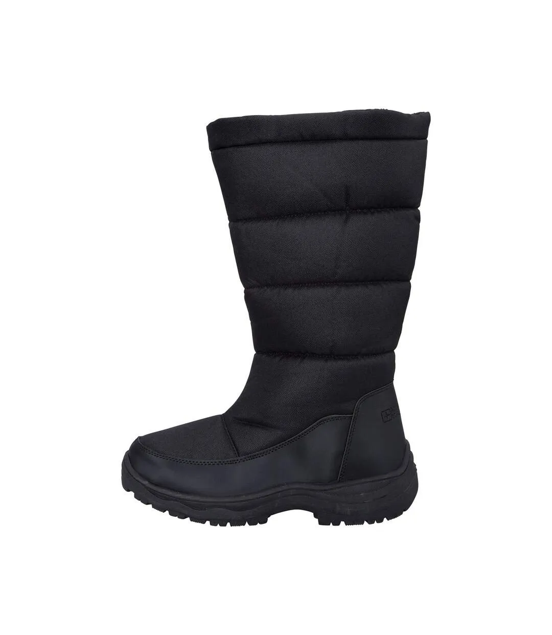 Womens/ladies icey long snow boots black Mountain Warehouse