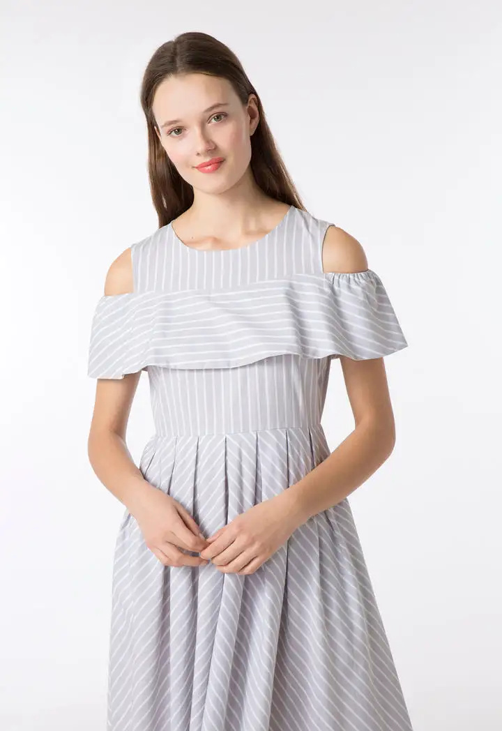 Yard Dyed Striped Dress