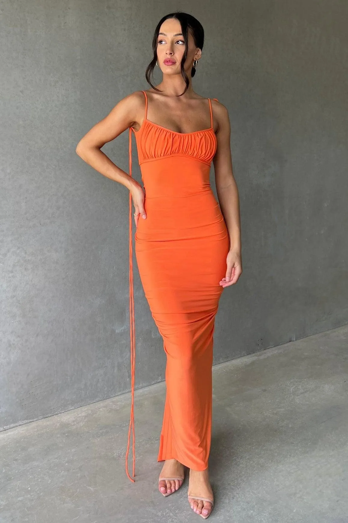 Zahara Gown - Orange