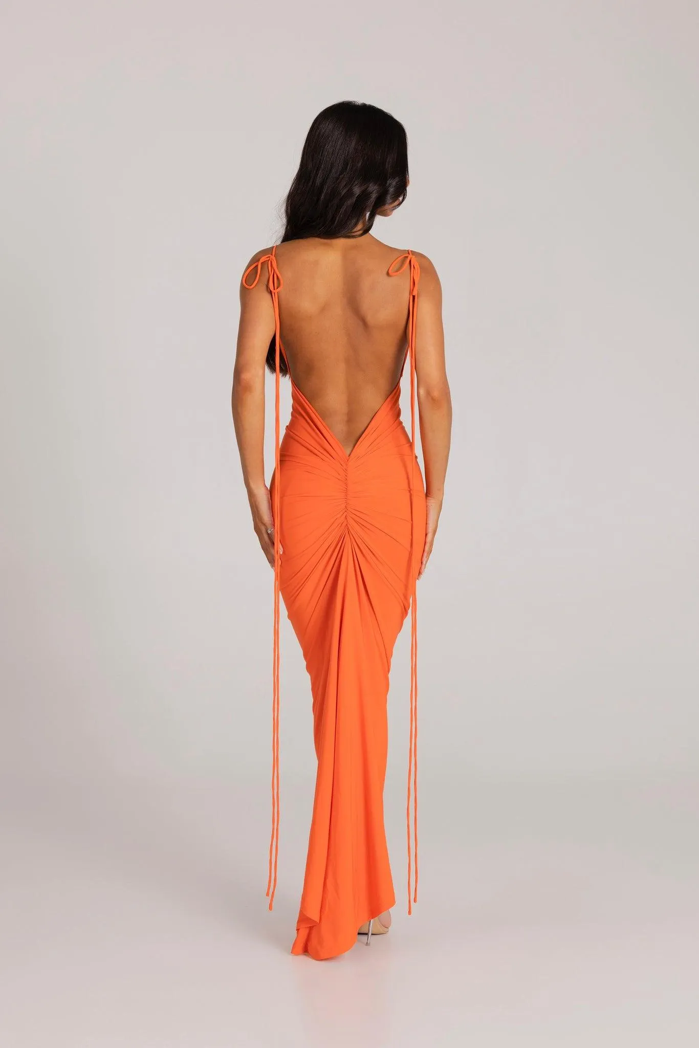 Zahara Gown - Orange